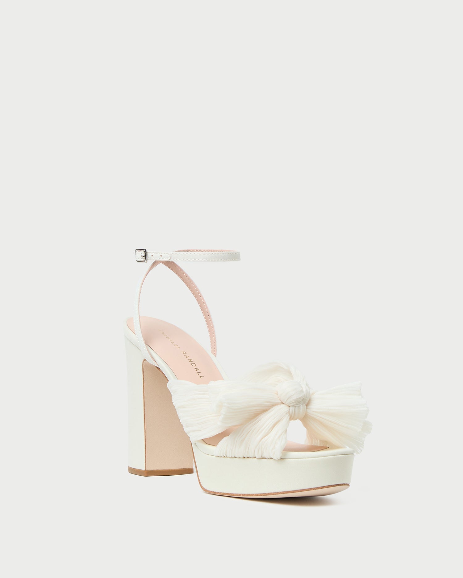 Loeffler Randall / Natalia Pearl Platform Bow Heel