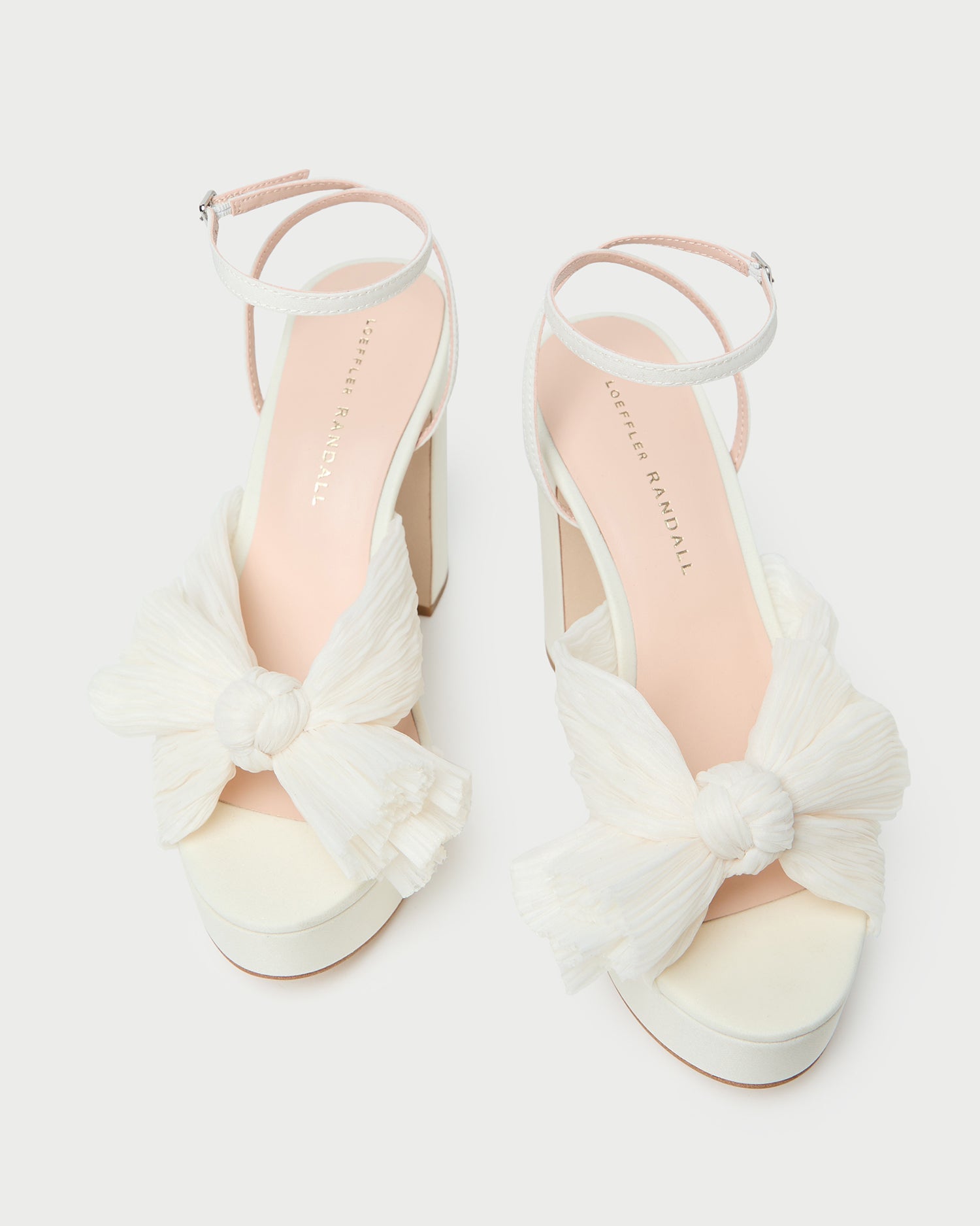 Loeffler Randall / Natalia Pearl Platform Bow Heel