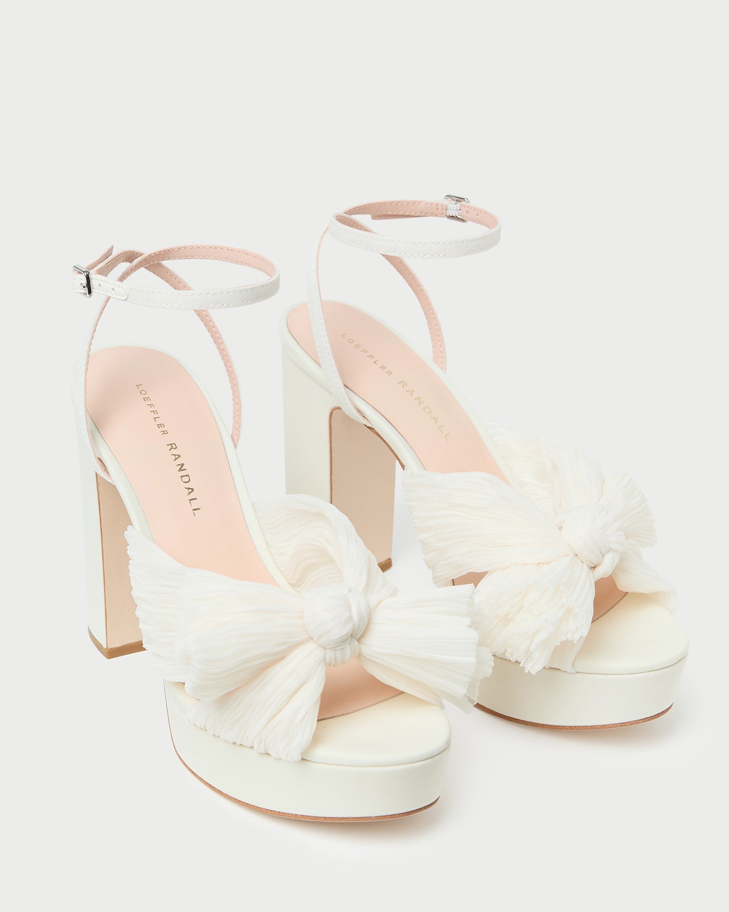 Loeffler Randall / Natalia Pearl Platform Bow Heel