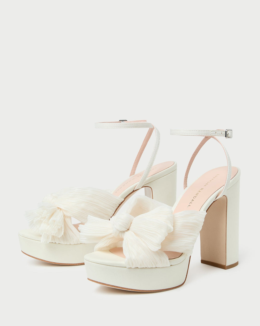 Loeffler Randall / Natalia Pearl Platform Bow Heel