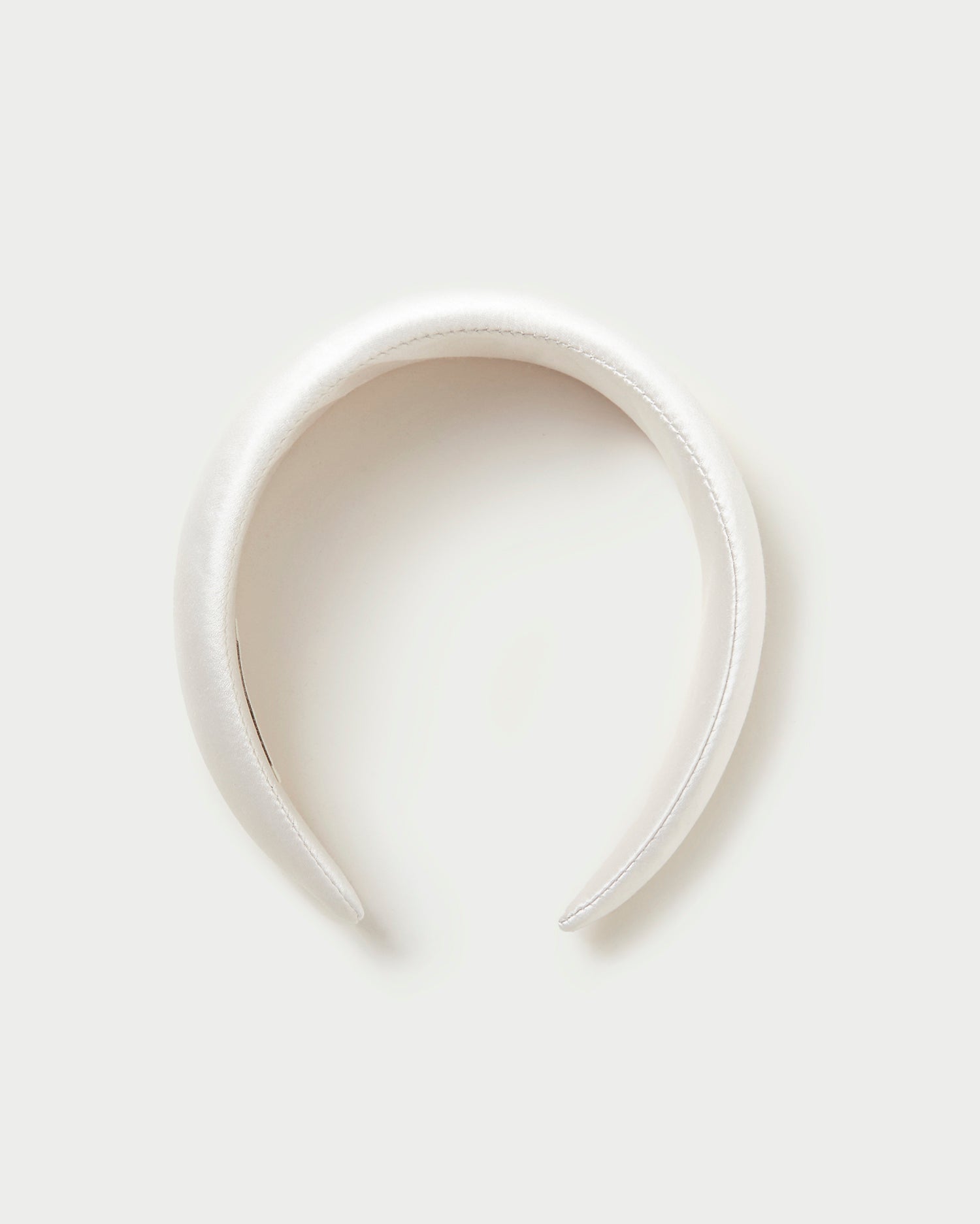 Loeffler Randall / Bellamy Cream Satin Headband