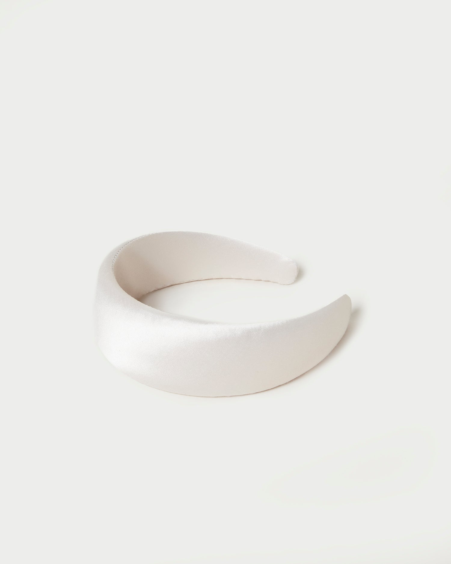 Loeffler Randall / Bellamy Cream Satin Headband