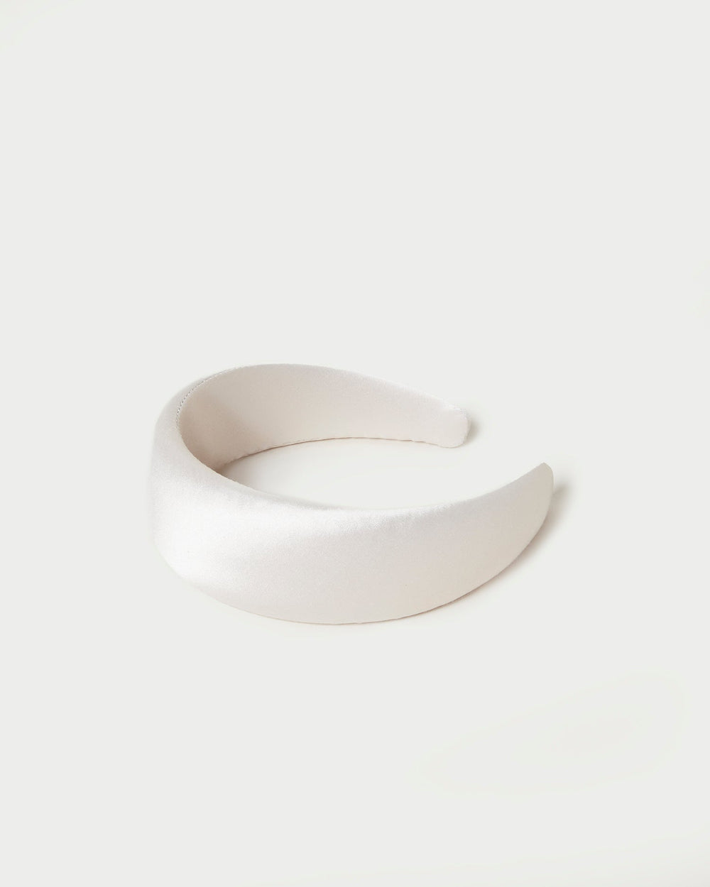 Loeffler Randall / Bellamy Cream Satin Headband