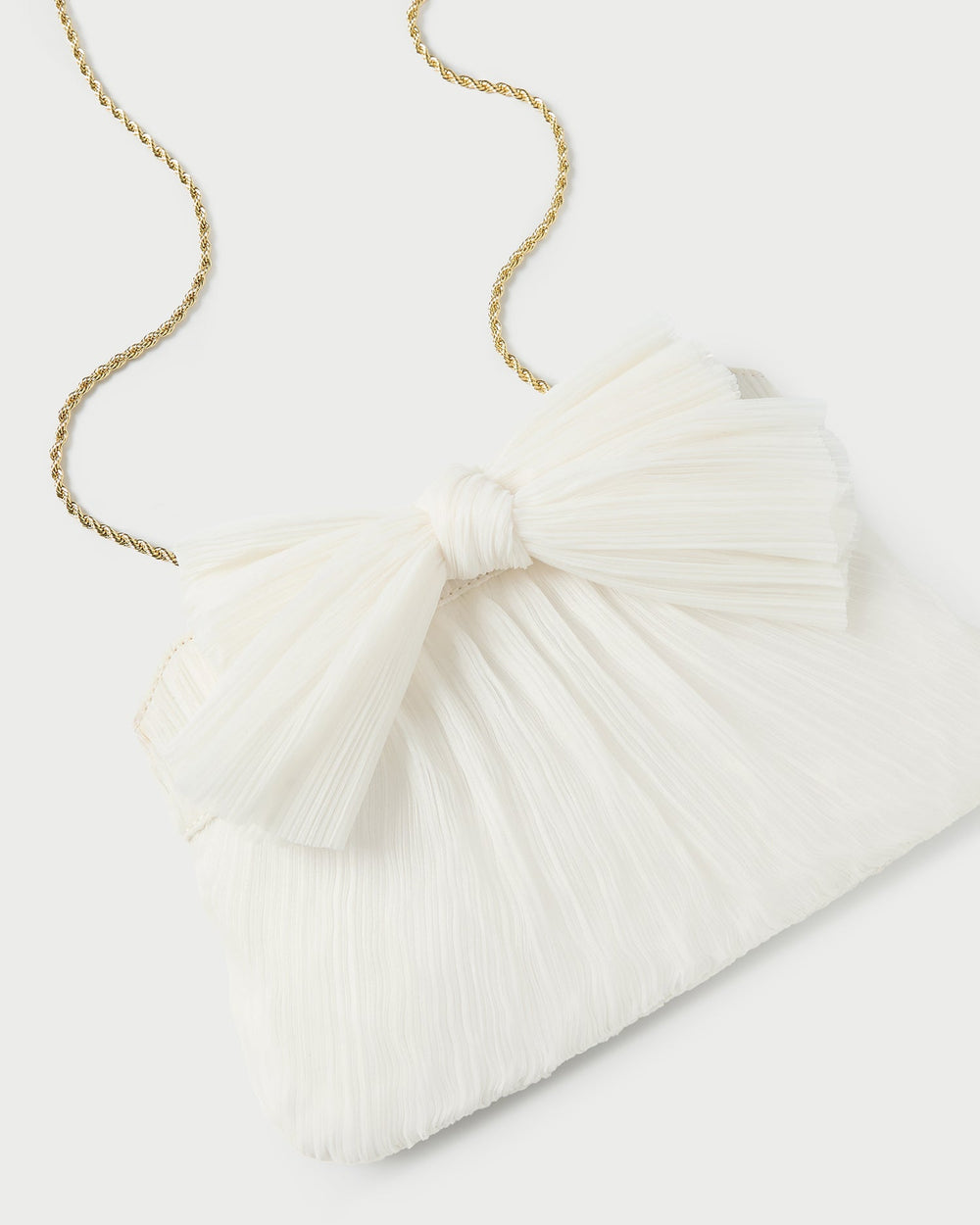 Loeffler Randall / Rayne Pearl Bow Clutch