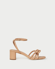 Loeffler Randall / Mikel Dune Bow Mid-Heel Sandal
