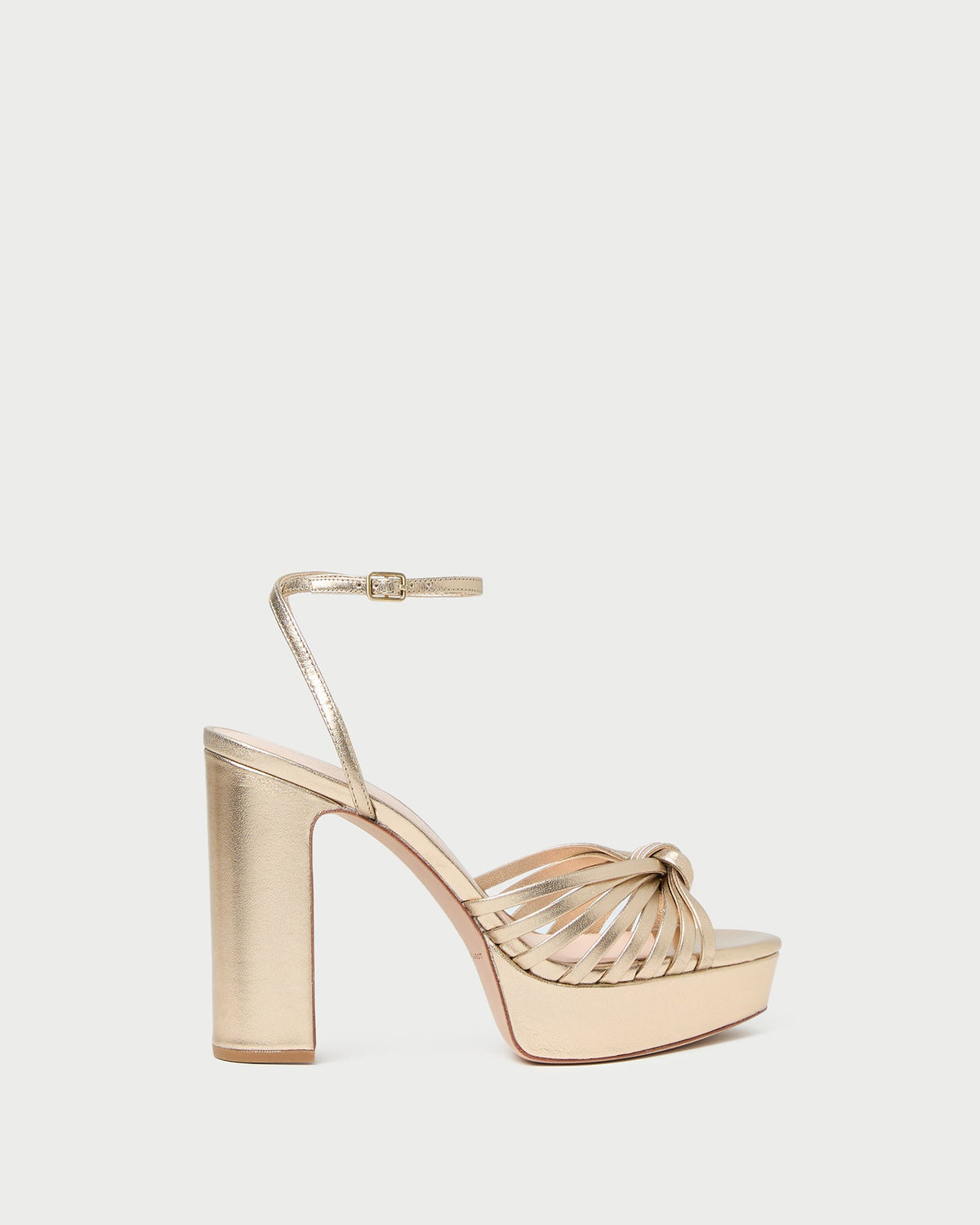 Loeffler Randall / Rivka Champagne Knot Platform Sandal