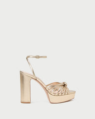Loeffler Randall / Rivka Champagne Knot Platform Sandal