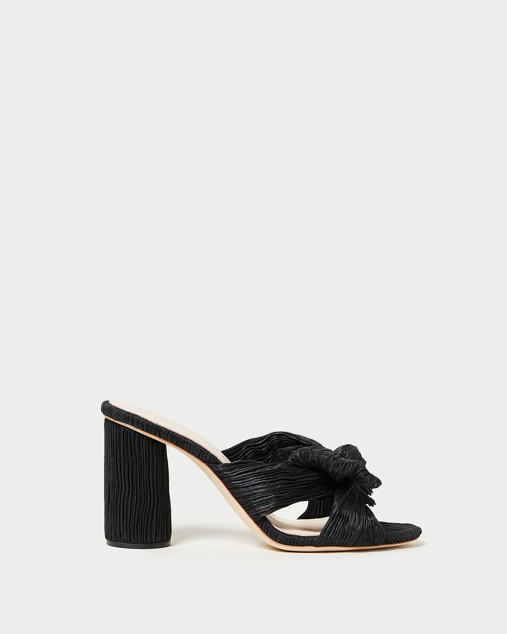 Loeffler Randall / Penny Black Pleated Bow Heel
