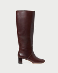 Loeffler Randall / Gia Espresso Leather Tall Boot