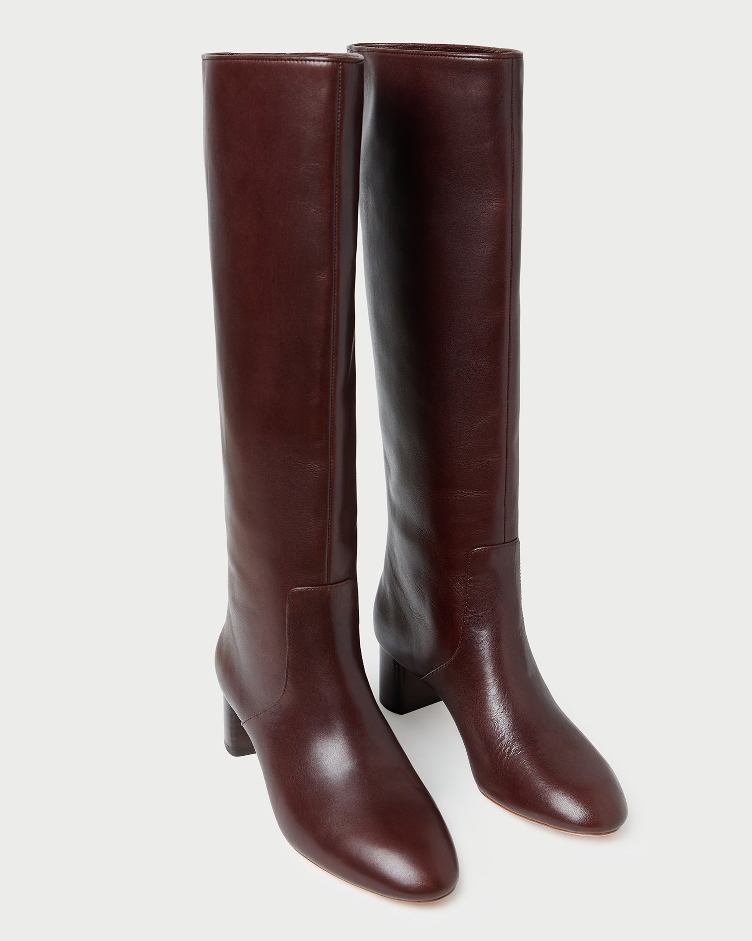 Loeffler Randall / Gia Espresso Leather Tall Boot