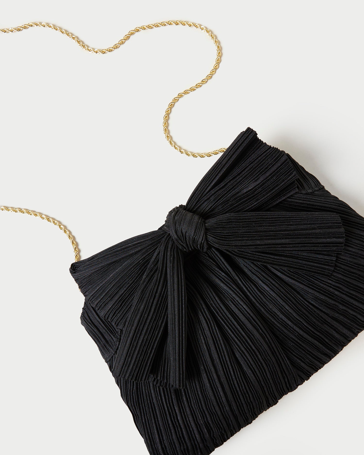 Loeffler Randall / Rayne Black Bow Clutch