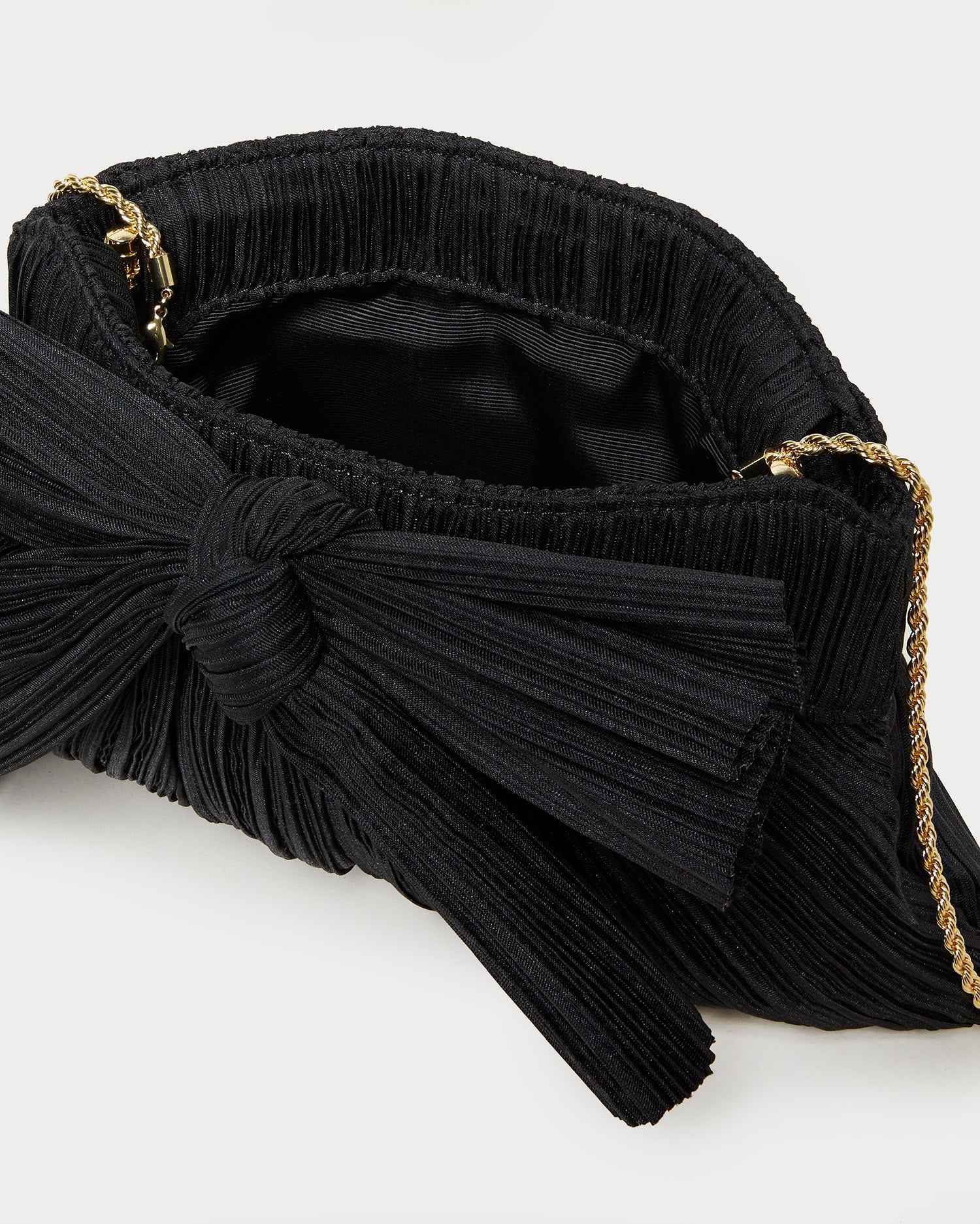 Loeffler Randall / Rayne Black Bow Clutch