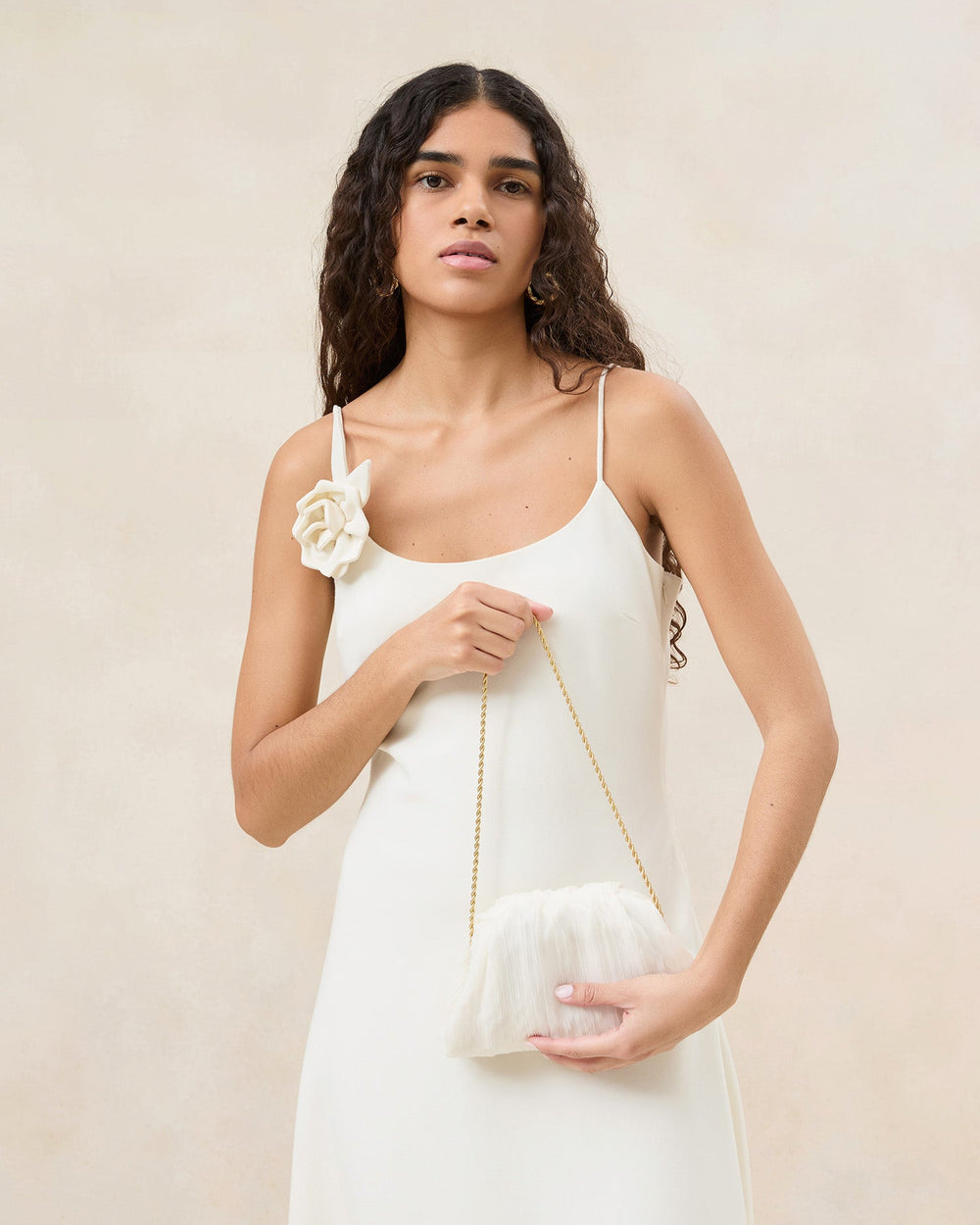 Loeffler Randall / Bailey Pearl Pleated Dome Clutch