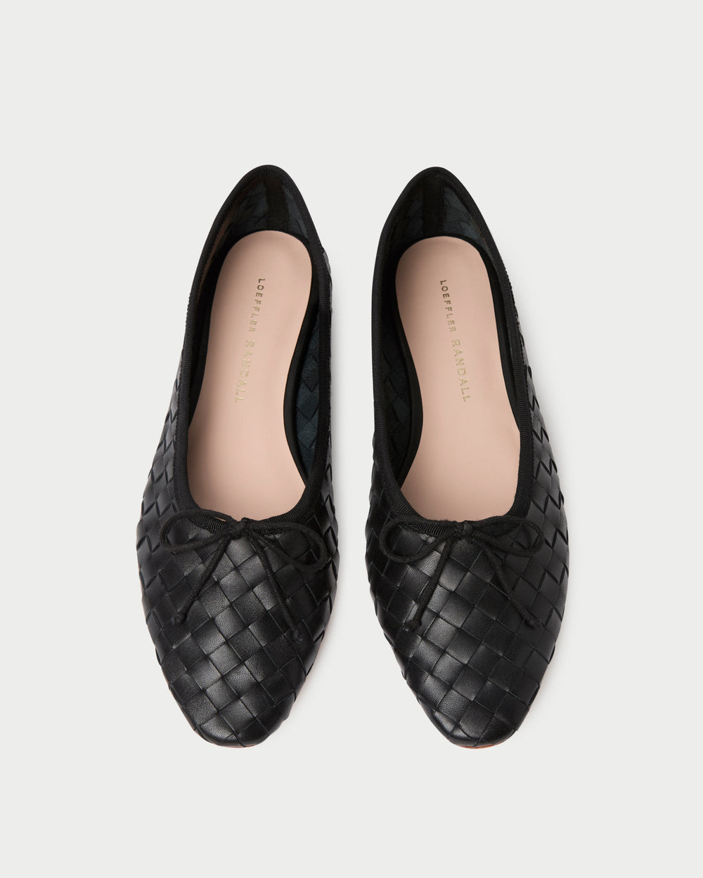 Loeffler Randall / Landry Black Woven Ballet Flat