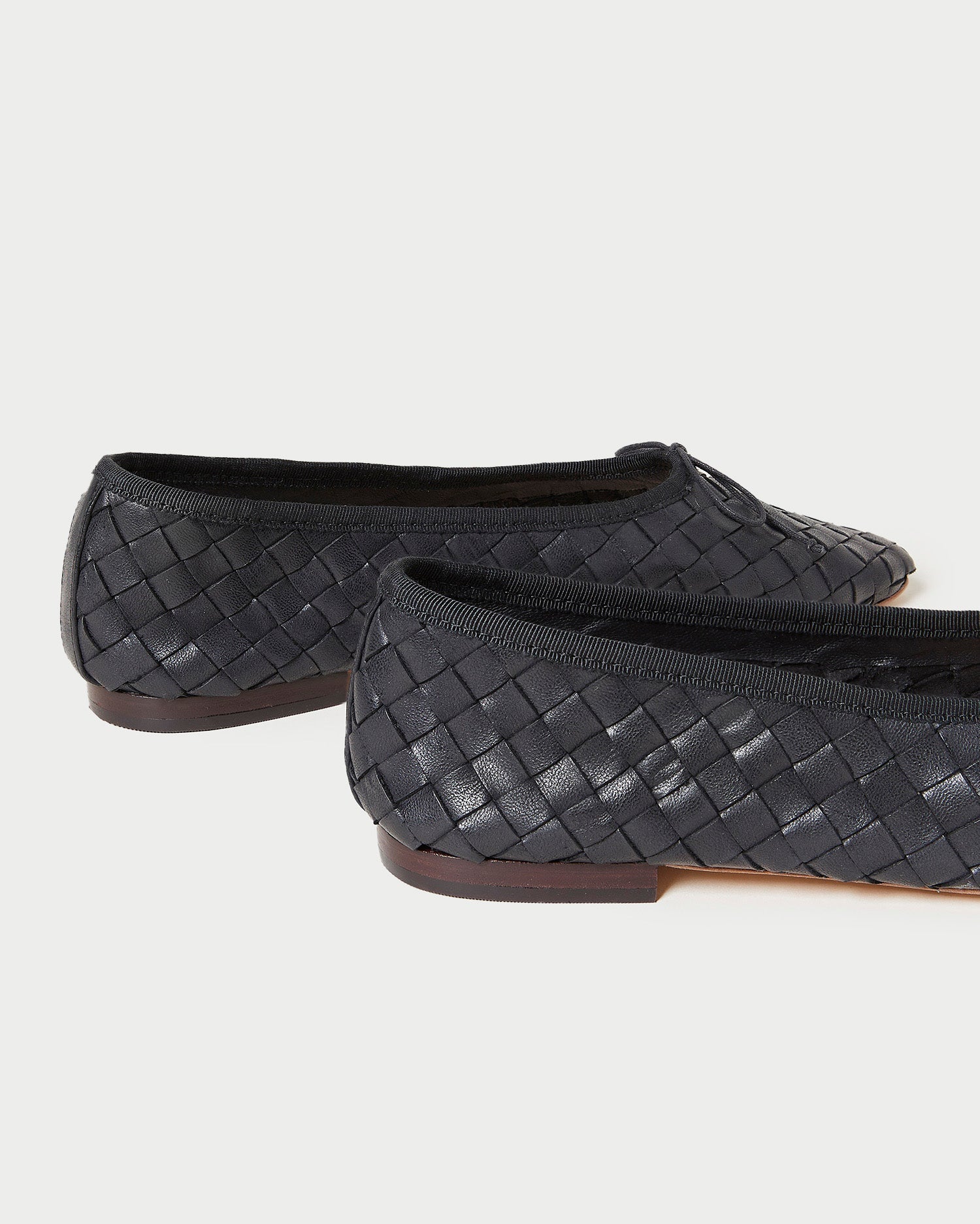 Loeffler Randall / Landry Black Woven Ballet Flat