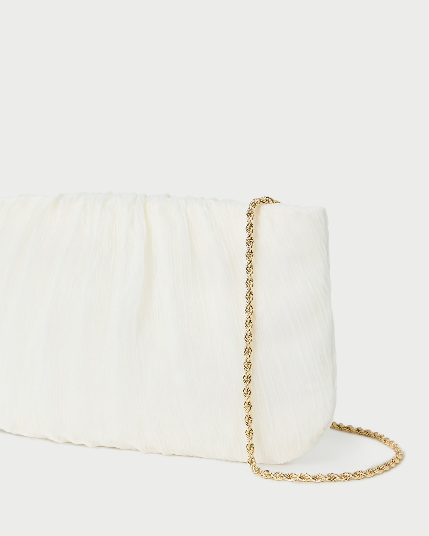 Loeffler Randall / Brit Pearl Flat Pleated Clutch