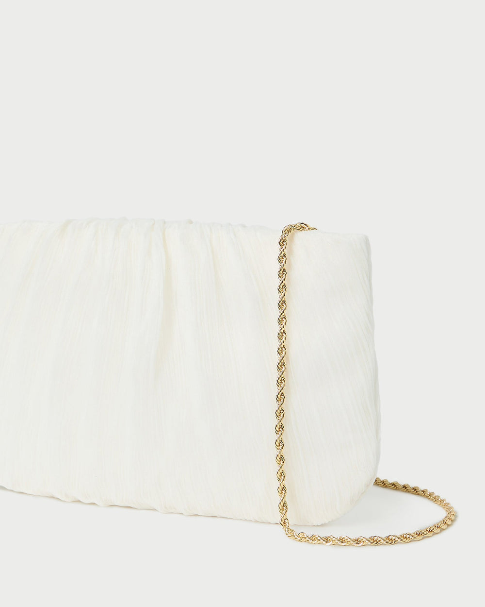 Loeffler Randall / Brit Pearl Flat Pleated Clutch