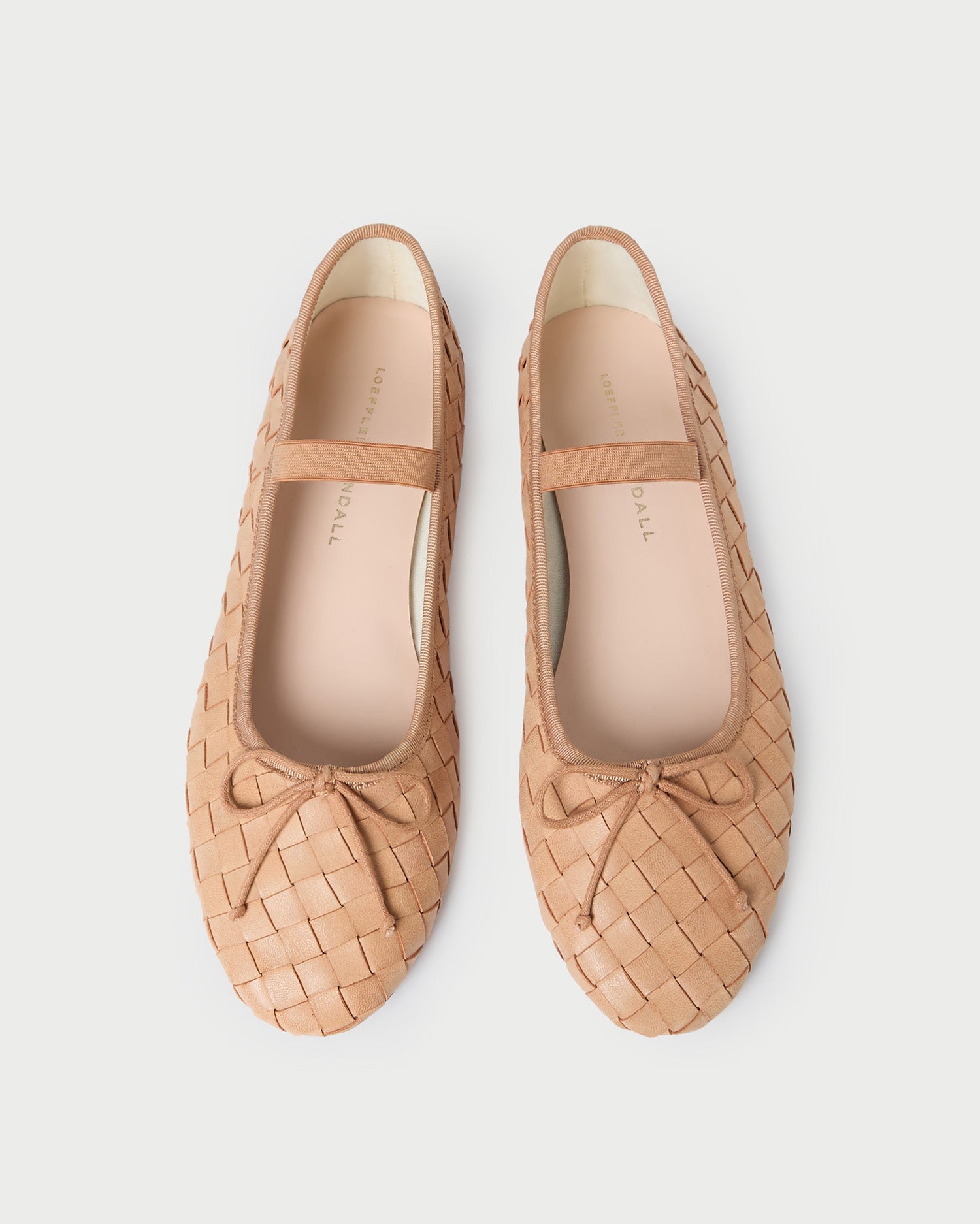 Loeffler Randall / Leonie Honey Woven Ballet Flat