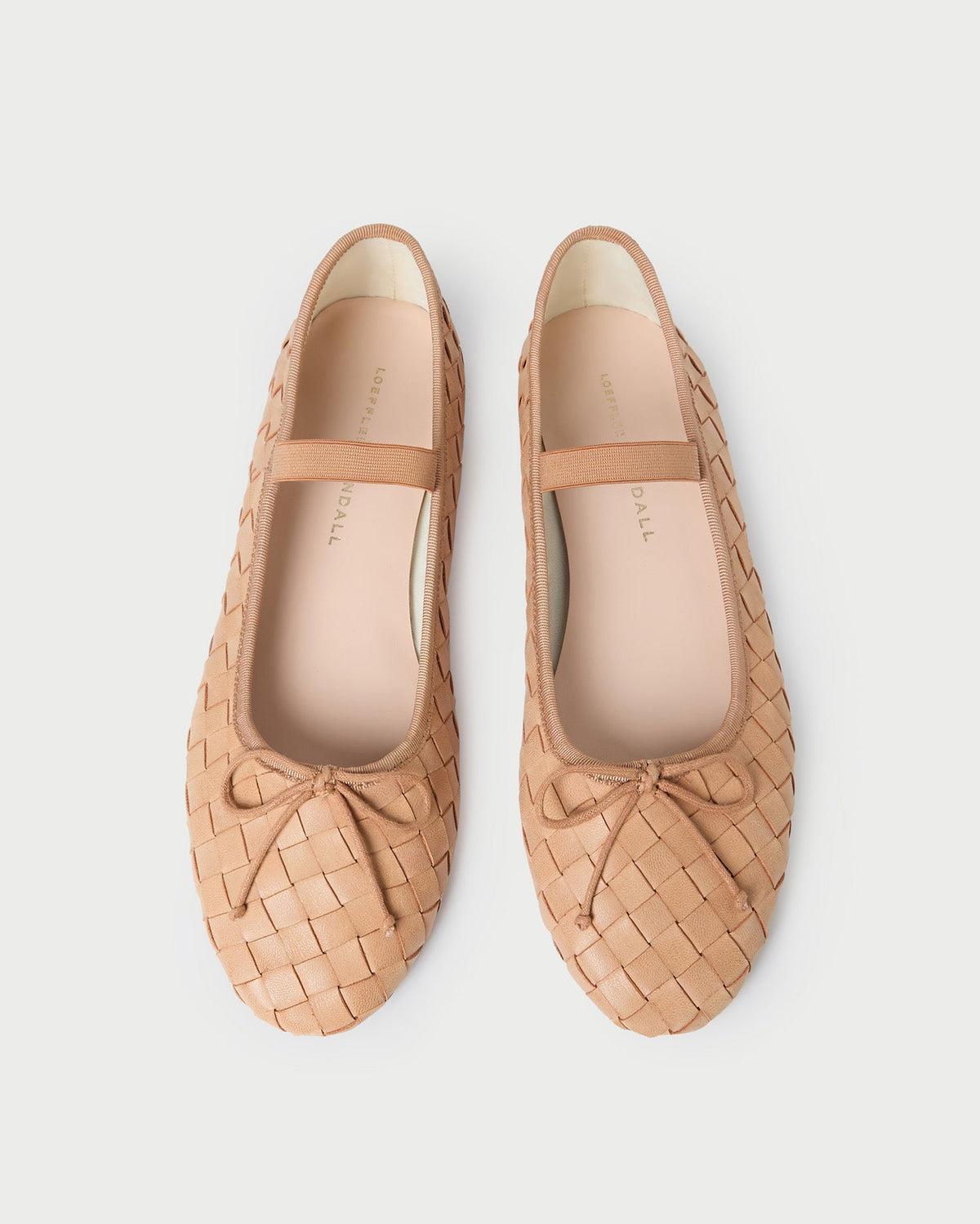 Loeffler Randall / Leonie Honey Woven Ballet Flat