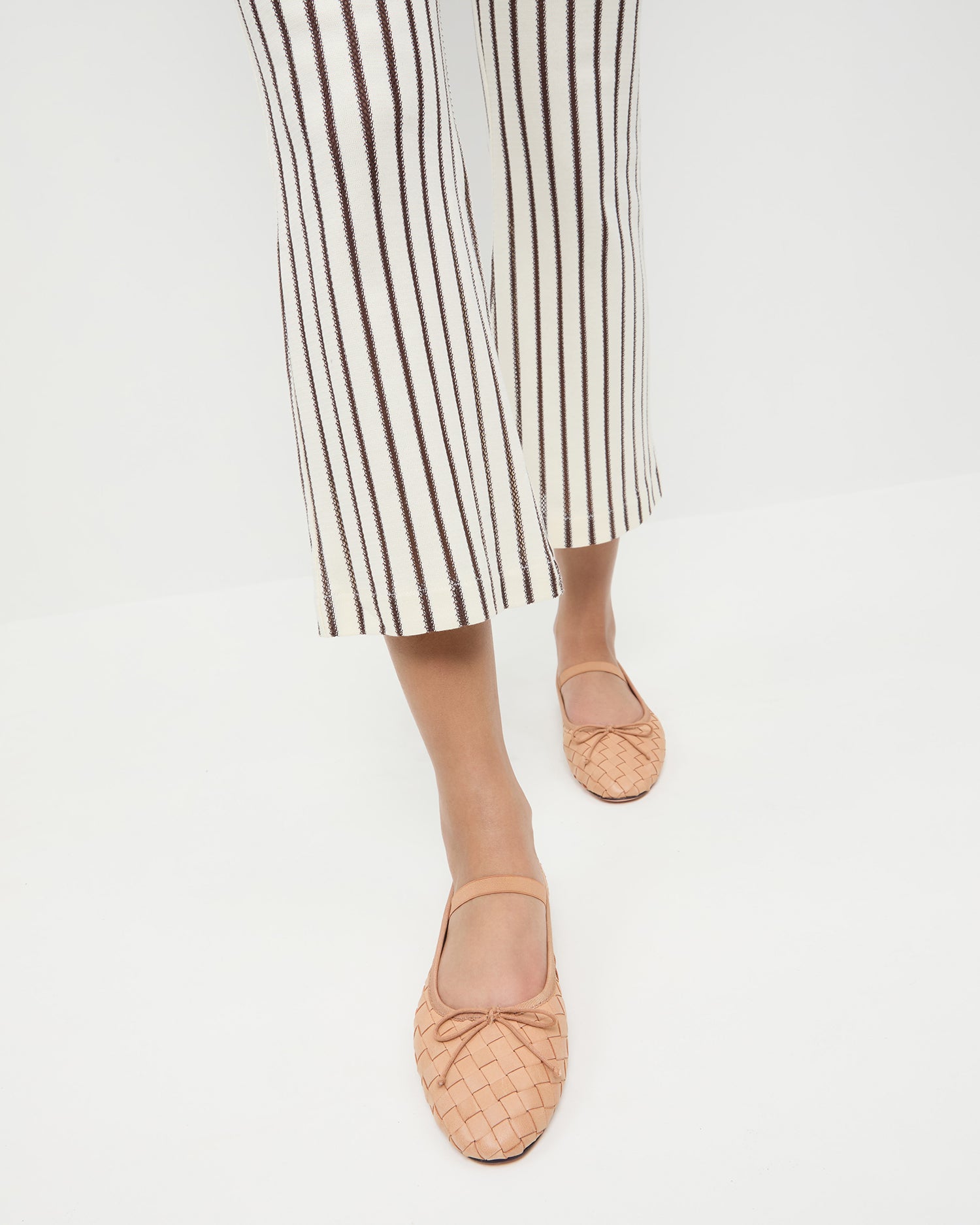 Loeffler Randall / Leonie Honey Woven Ballet Flat
