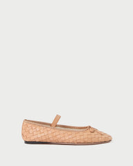 Loeffler Randall / Leonie Honey Woven Ballet Flat