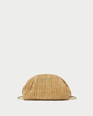 Loeffler Randall / Bailey Natural Pleated Dome Clutch