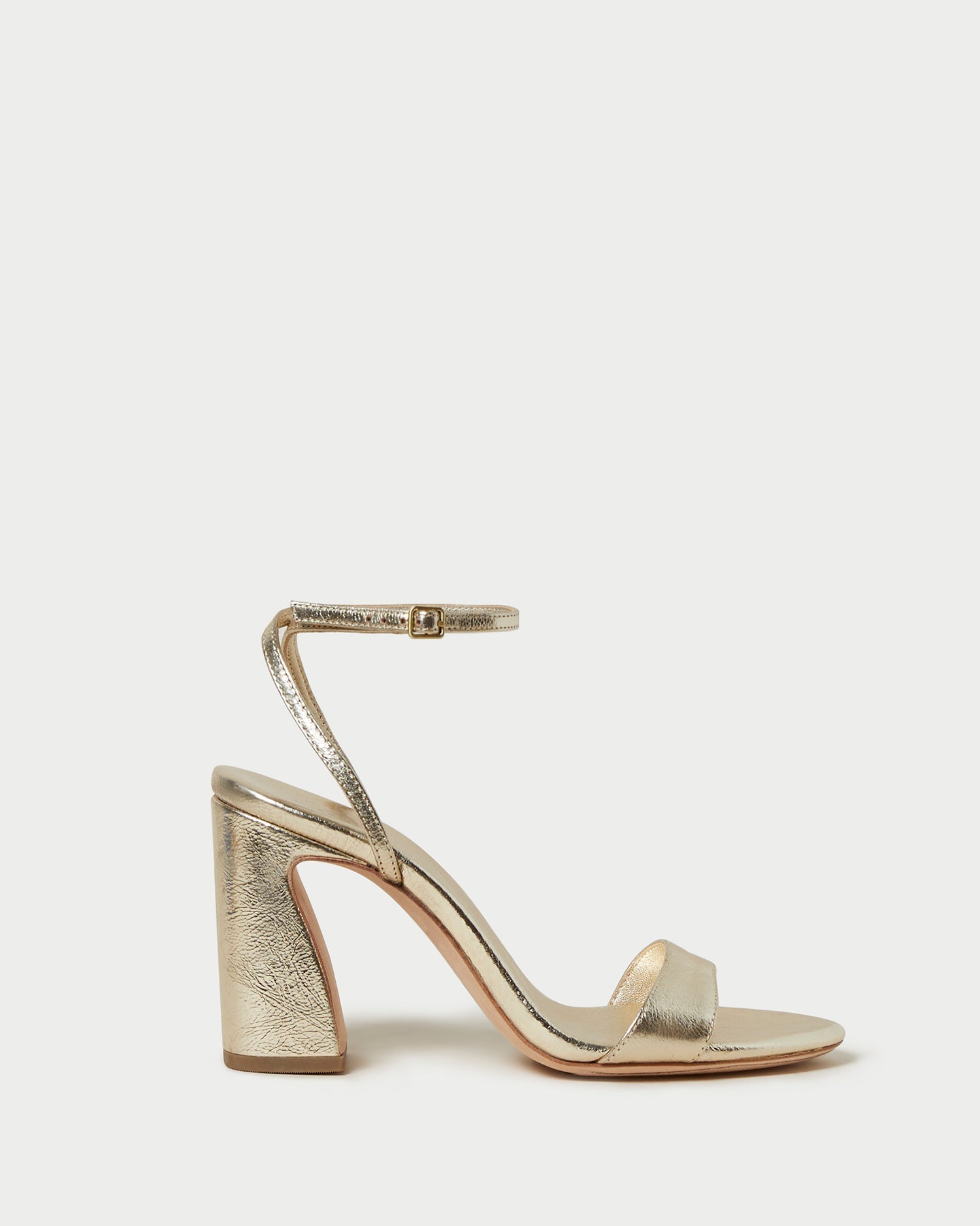 Loeffler Randall / Malia Champagne Curved-Heel Sandal