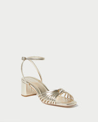 Loeffler Randall / Olivia Champagne Knot Mid-Heel