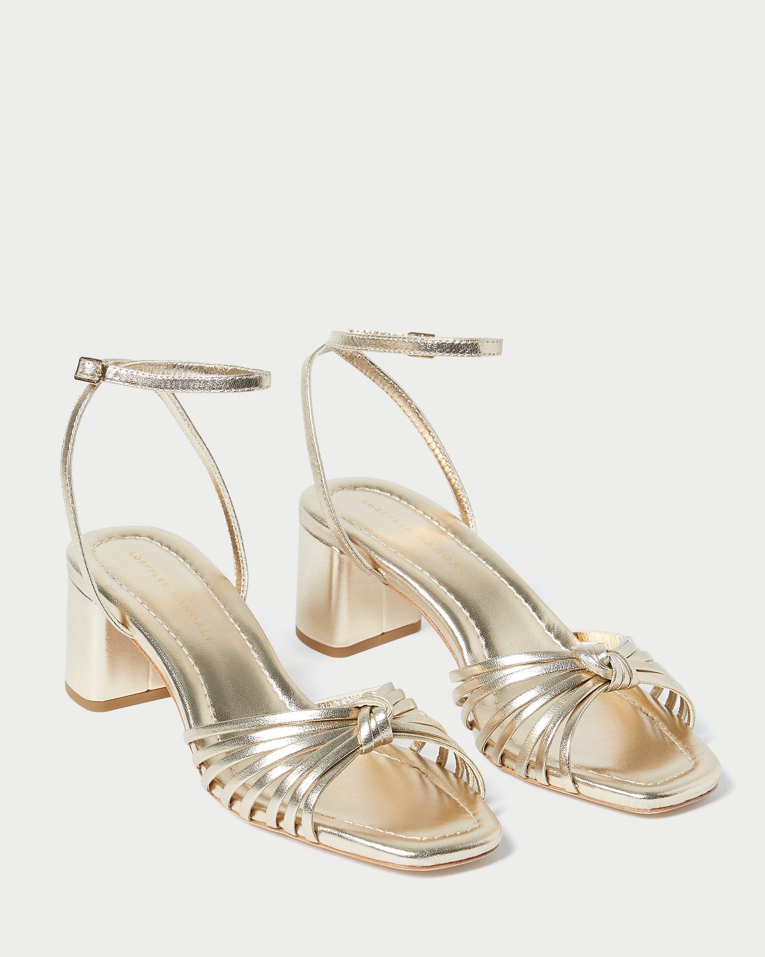 Loeffler Randall / Olivia Champagne Knot Mid-Heel
