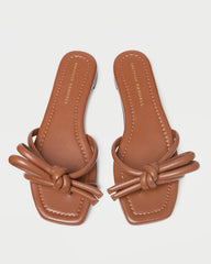 Loeffler Randall / Hadley Timber Leather Bow Sandal