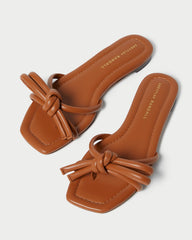 Loeffler Randall / Hadley Timber Leather Bow Sandal