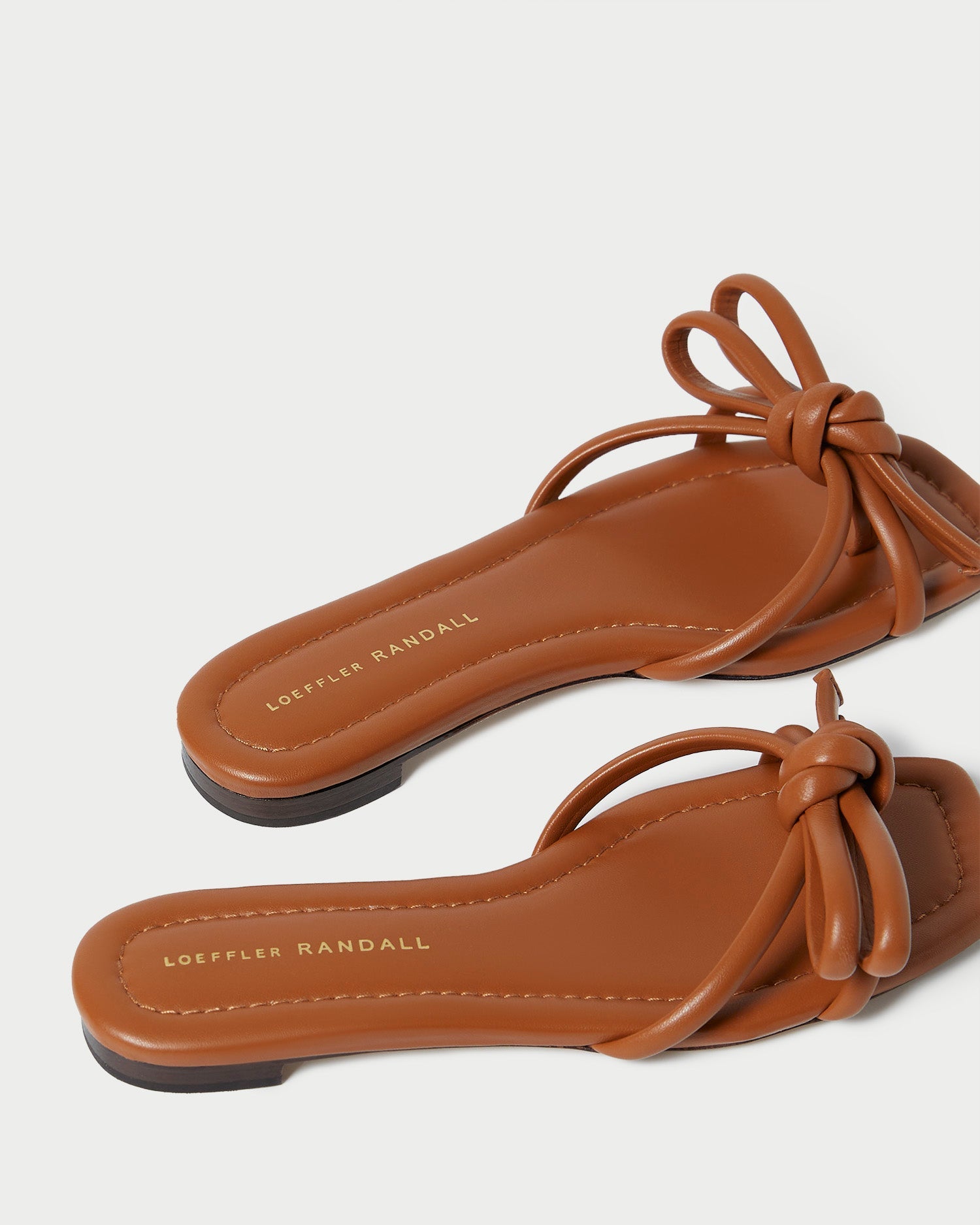 Loeffler Randall / Hadley Timber Leather Bow Sandal