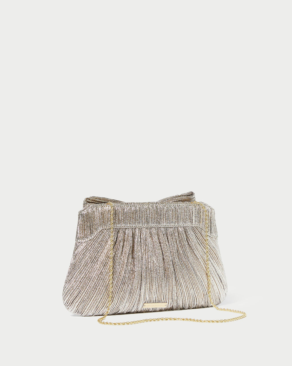 Loeffler Randall / Rayne Champagne Bow Clutch