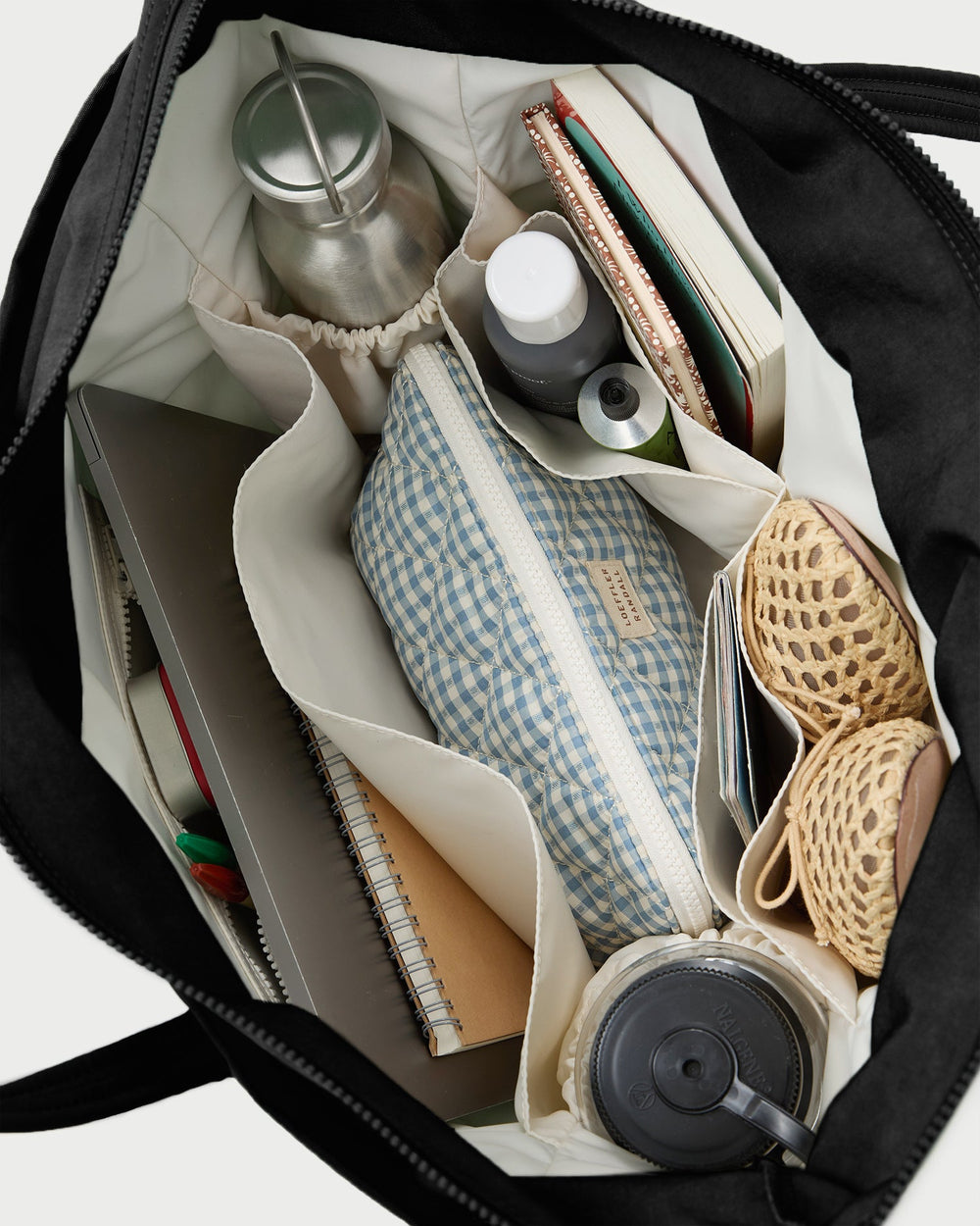 Loeffler Randall / Dina Black Travel Tote