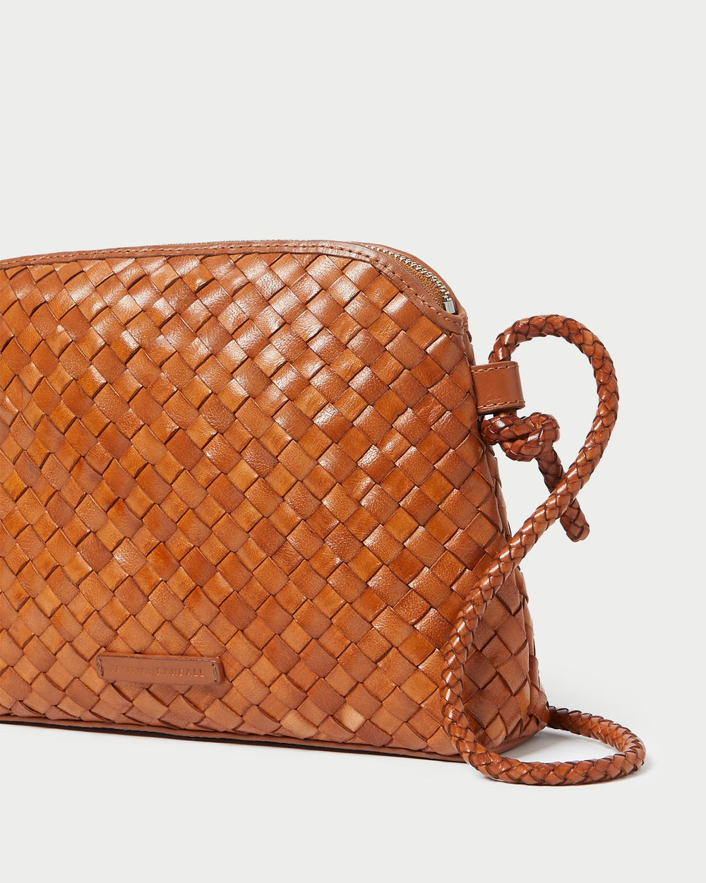 Loeffler Randall / Mallory Timber Woven Leather Crossbody