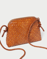 Loeffler Randall / Mallory Timber Woven Leather Crossbody
