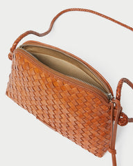 Loeffler Randall / Mallory Timber Woven Leather Crossbody