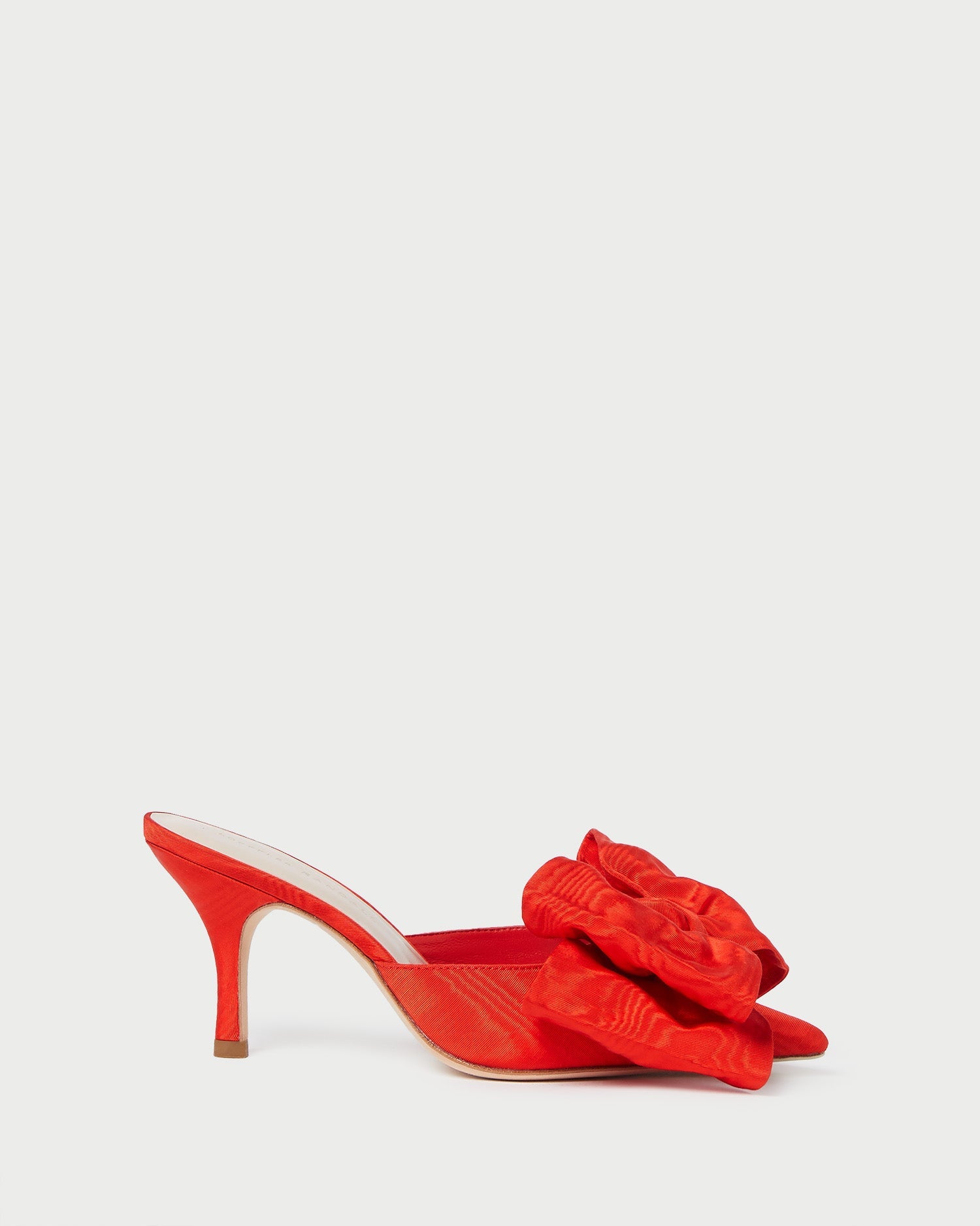 Loeffler Randall / Margot Red Moiré Bow Mule