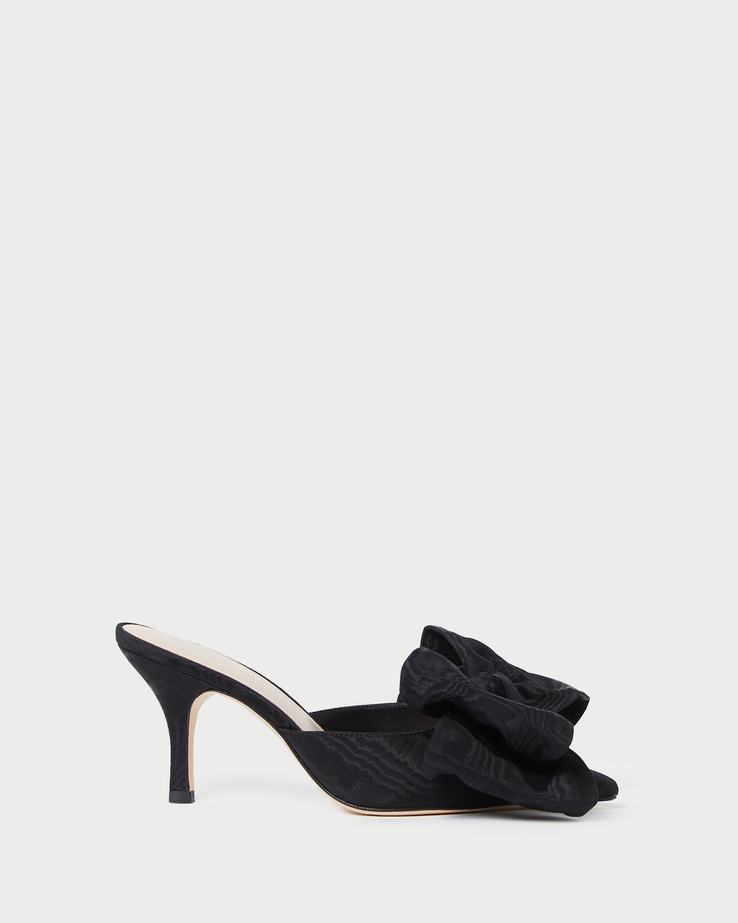 Loeffler Randall / Margot Black Moiré Bow Mule