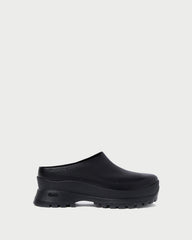 Loeffler Randall / Gemma Black Leather Lug Mule