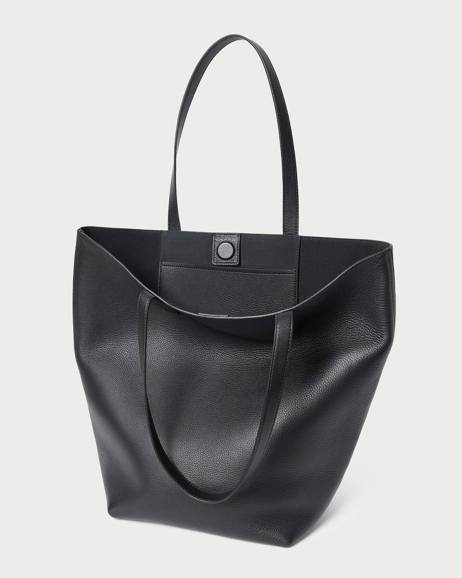 Loeffler Randall / Walker Black Pebbled Leather Tote