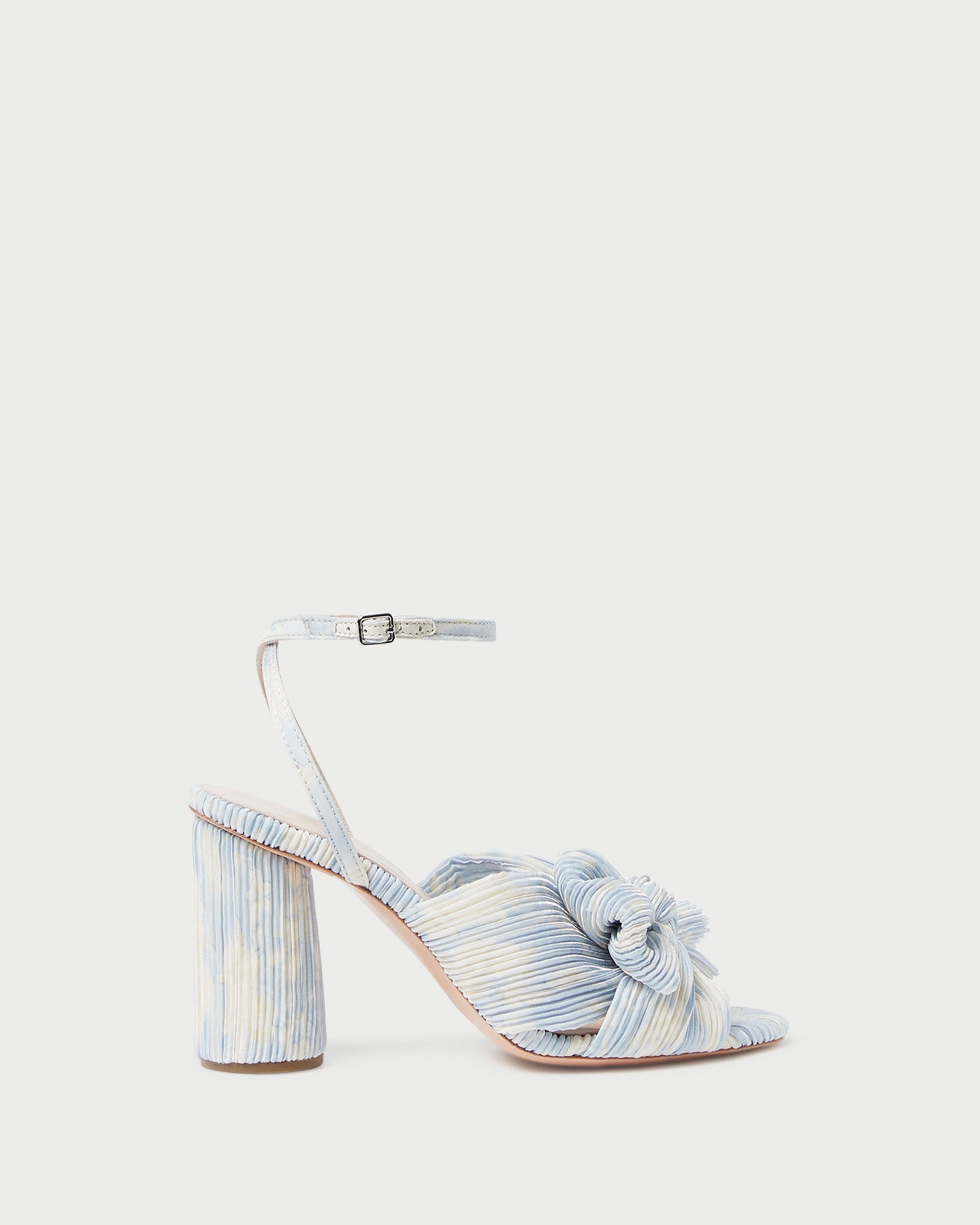 Loeffler Randall / Camellia Blue Floral Bow Heel