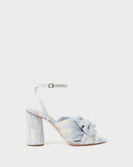 Loeffler Randall / Camellia Blue Floral Bow Heel
