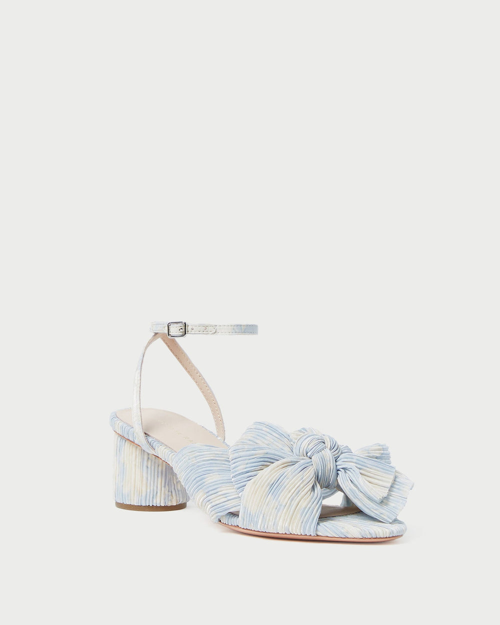 Loeffler Randall / Dahlia Blue Floral Bow Heel