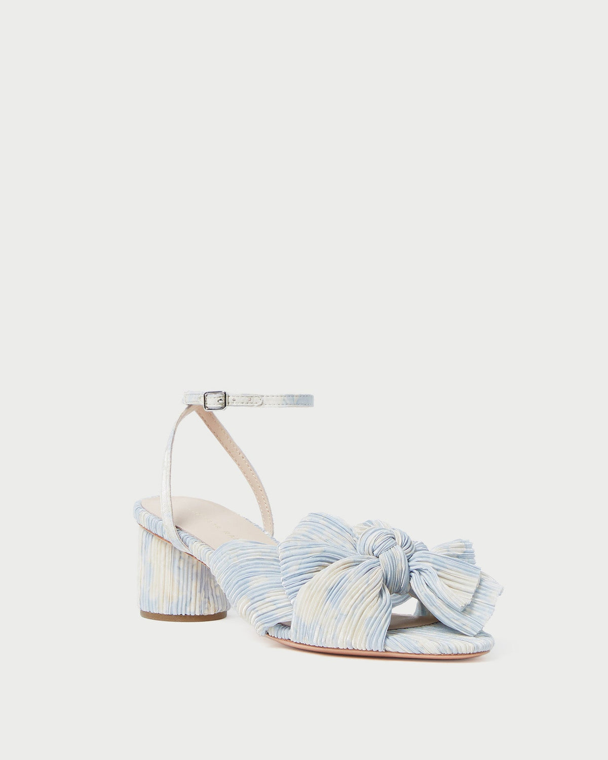 Loeffler Randall / Dahlia Blue Floral Bow Heel