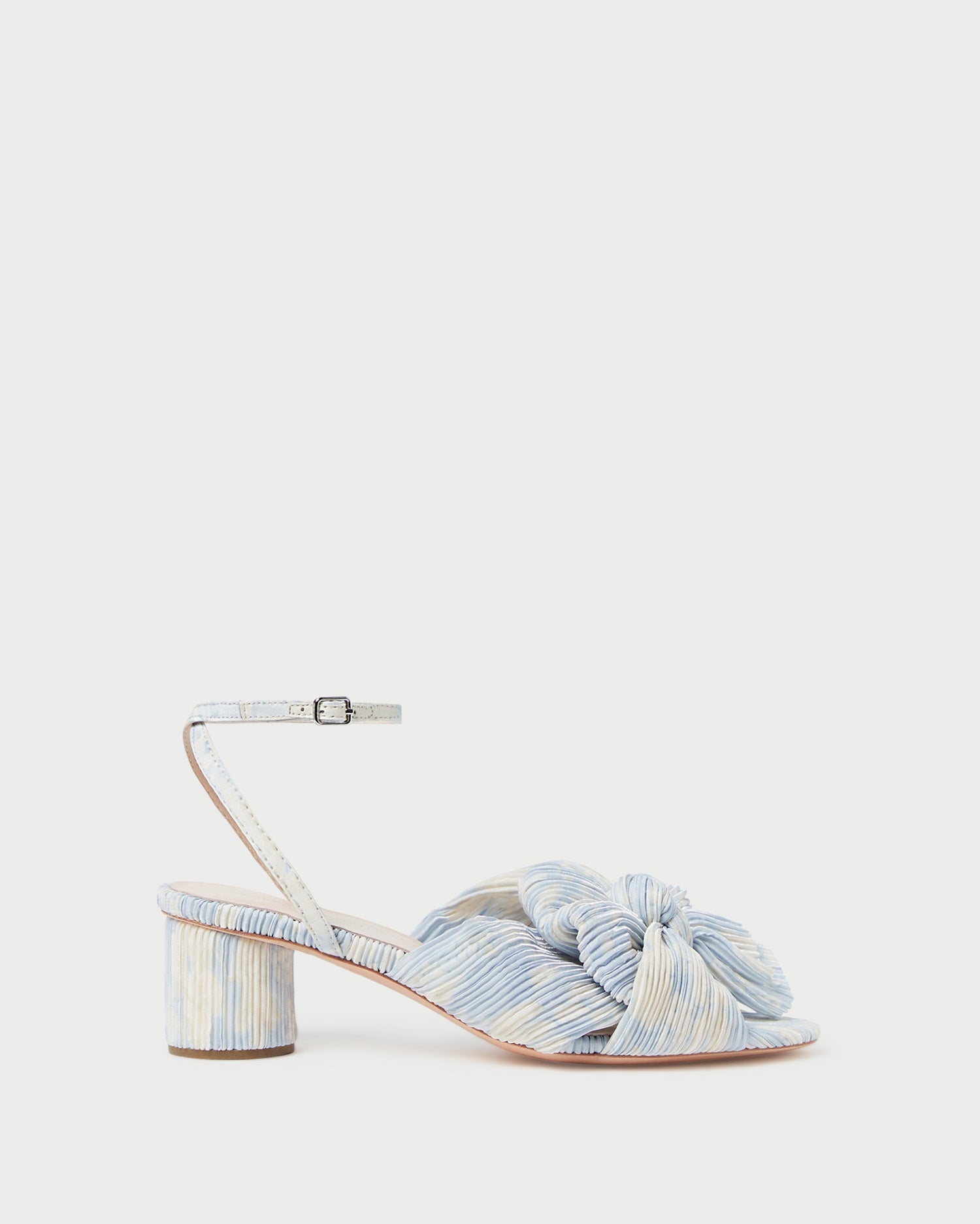Loeffler Randall / Dahlia Blue Floral Bow Heel