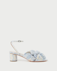Loeffler Randall / Dahlia Blue Floral Bow Heel