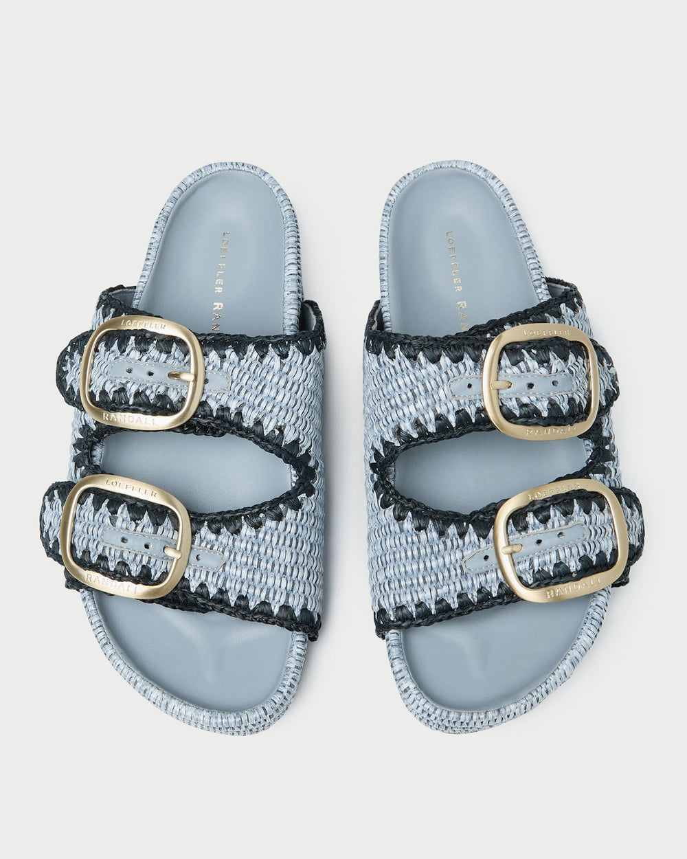 Loeffler Randall / Theo Blue Two-Band Sandal