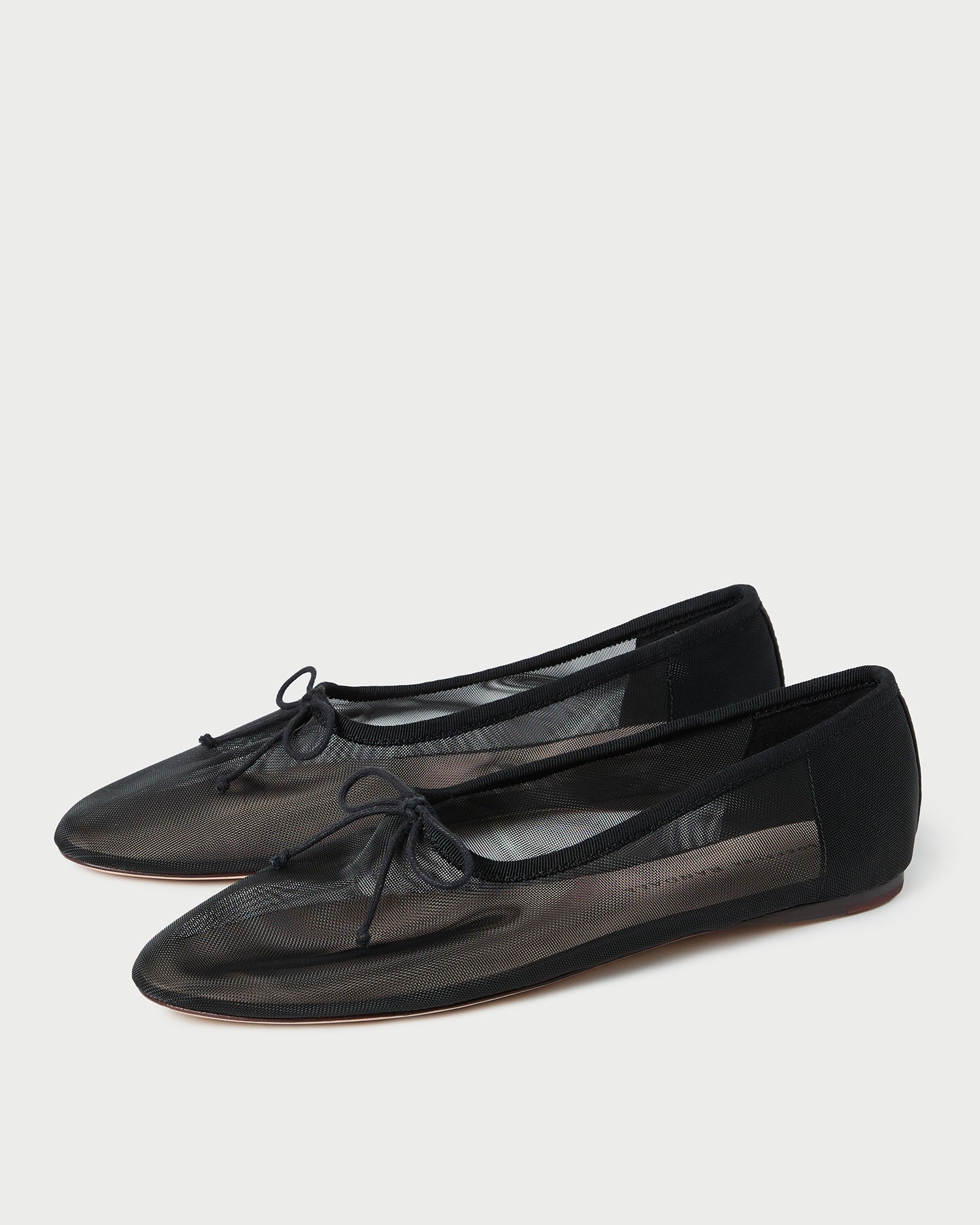 Loeffler Randall / Landon Black Mesh Ballet Flat