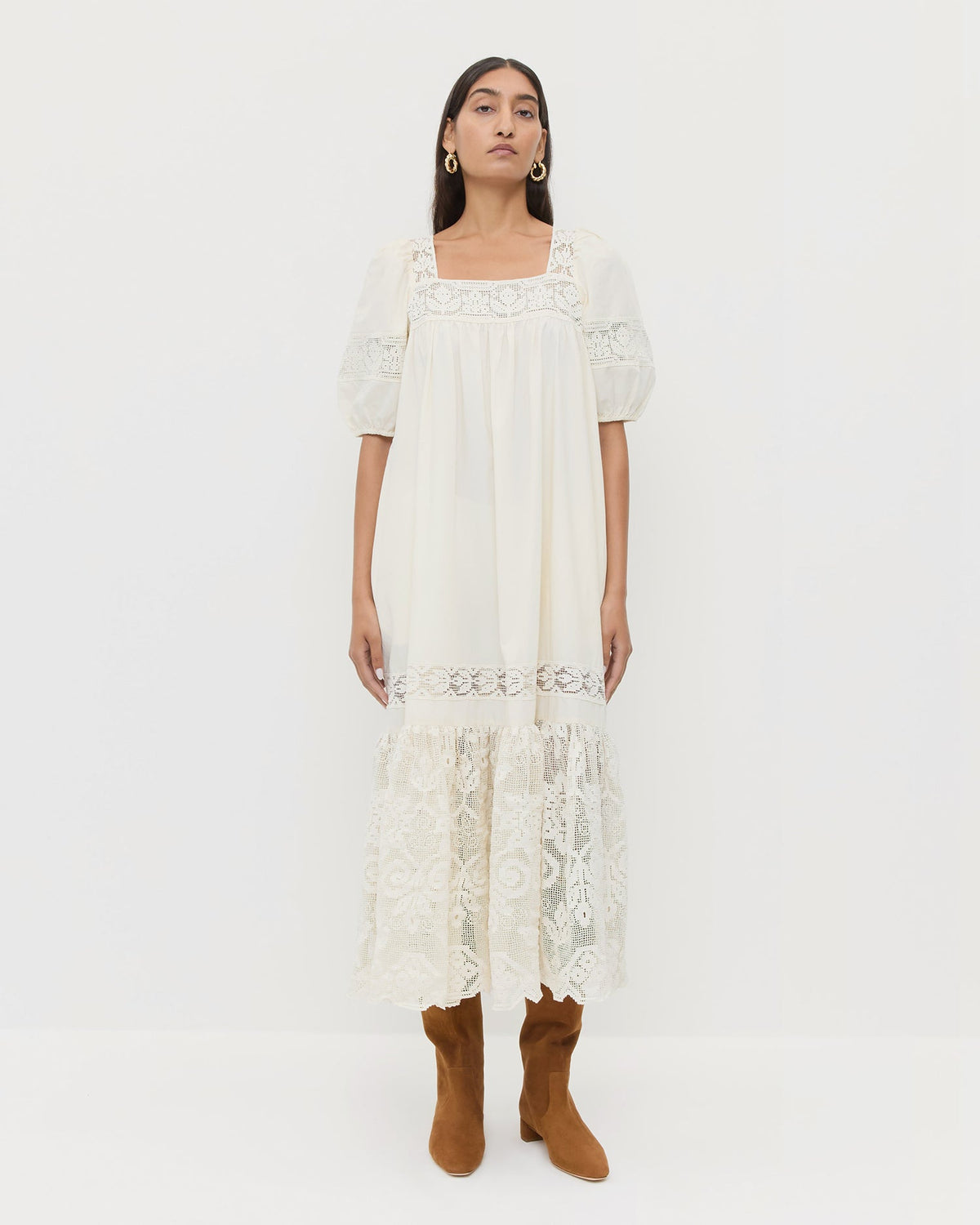 Loeffler Randall / Jo Puff-Sleeve Dress